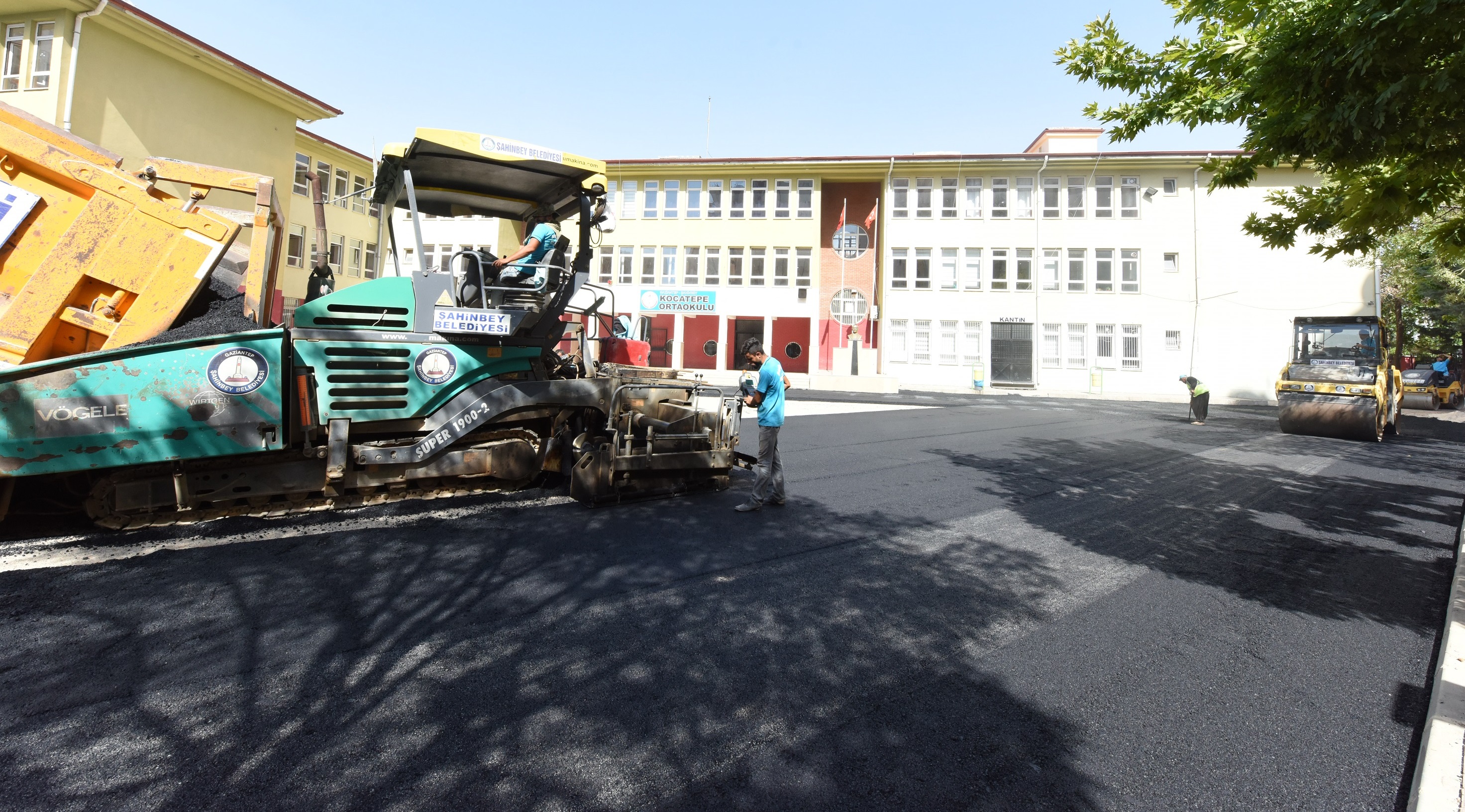 ahinbey Belediyesinden Eitime Destek