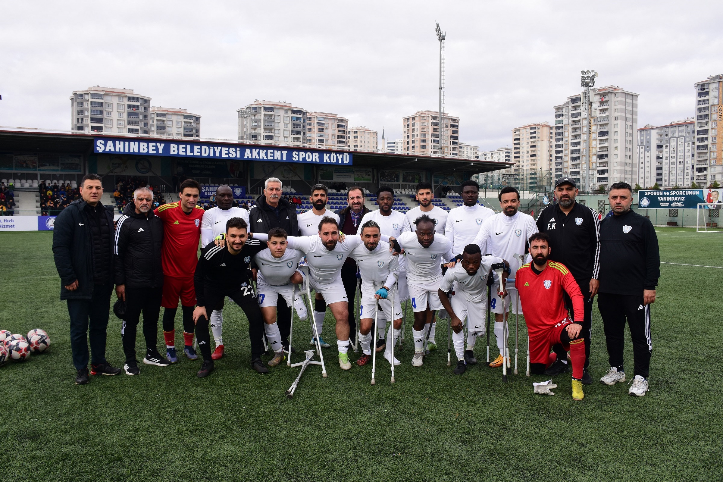 ahinbey Ampute Futbol Takmndan Net Skor 3-1