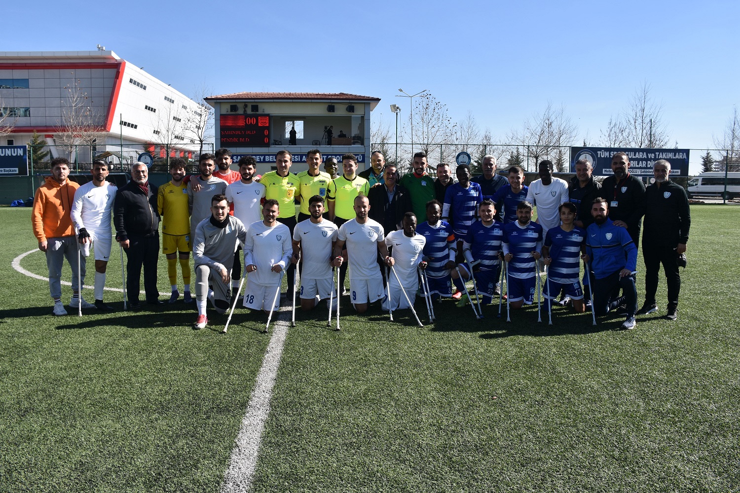 ahinbey Ampute Kendi Evinde ok Farkl 6-0