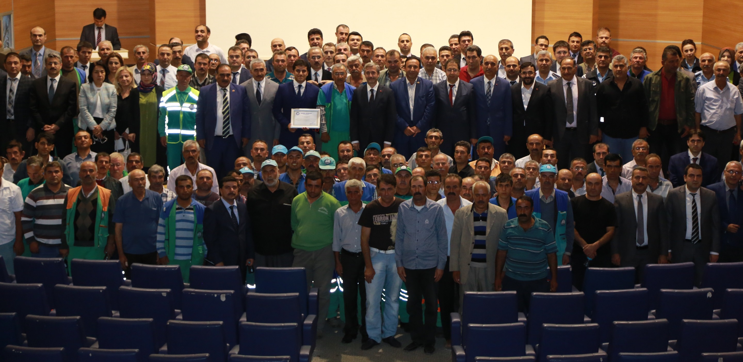 Ba�kan Tahmazo�lu, Personeliyle Bir Araya Geldi