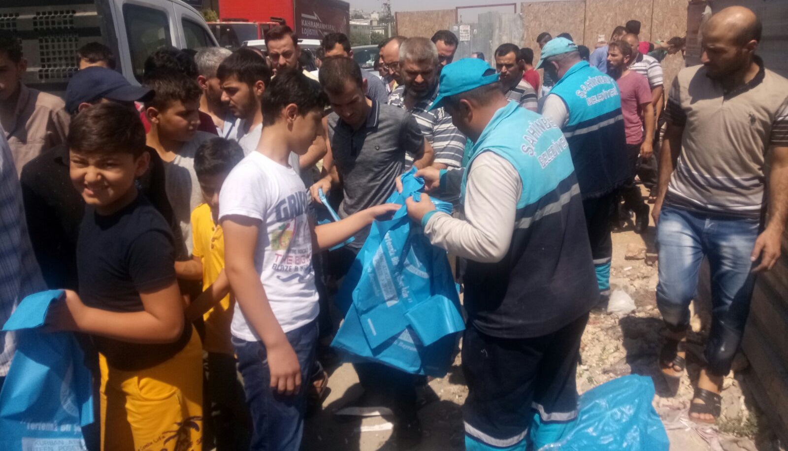 �ahinbey Belediyesi 272 Bin Adet Kurban At�k Po�eti Da��tt�