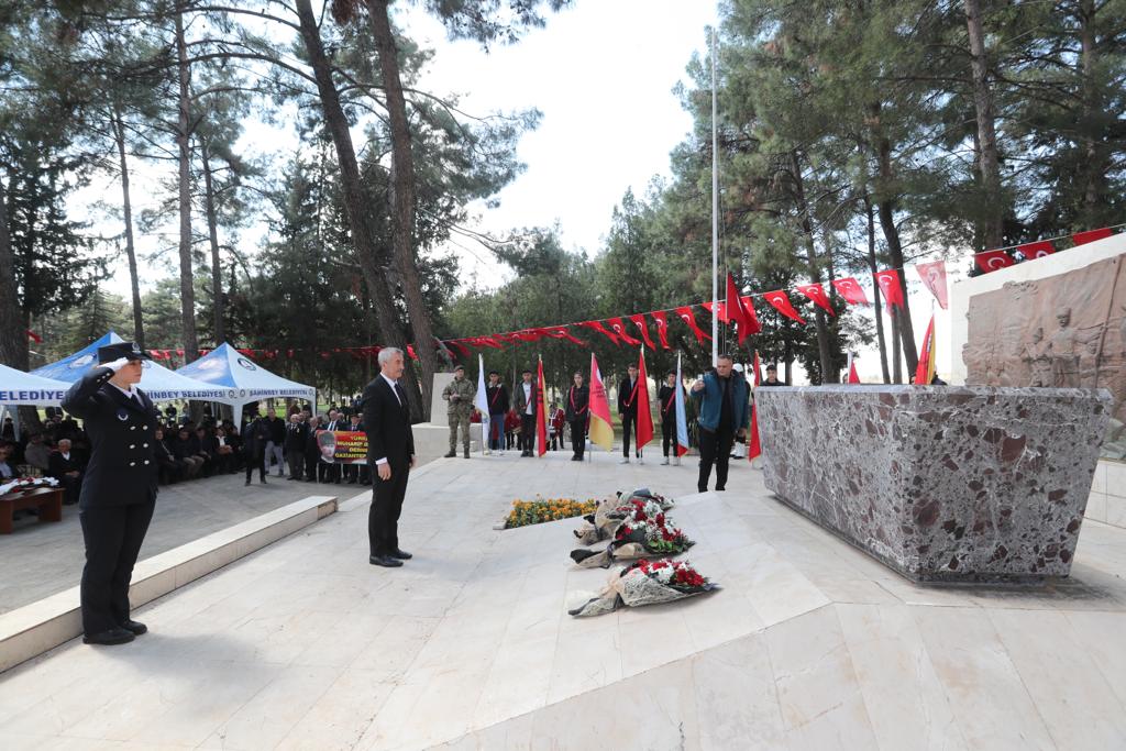  Kahraman ahinbey ehit Ediliinin 103. Ylnda Anld
