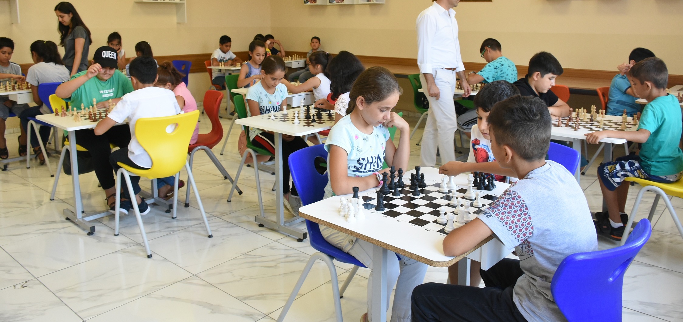 Sosyal Tesislerimizde Elenerek reniyorlar