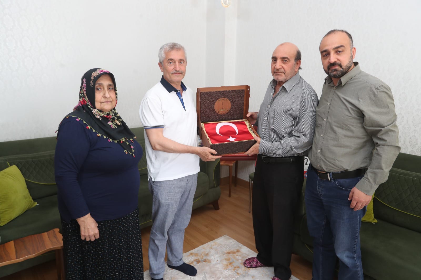 Bakanmzdan ehit Babalarna "Babalar Gn" Ziyareti