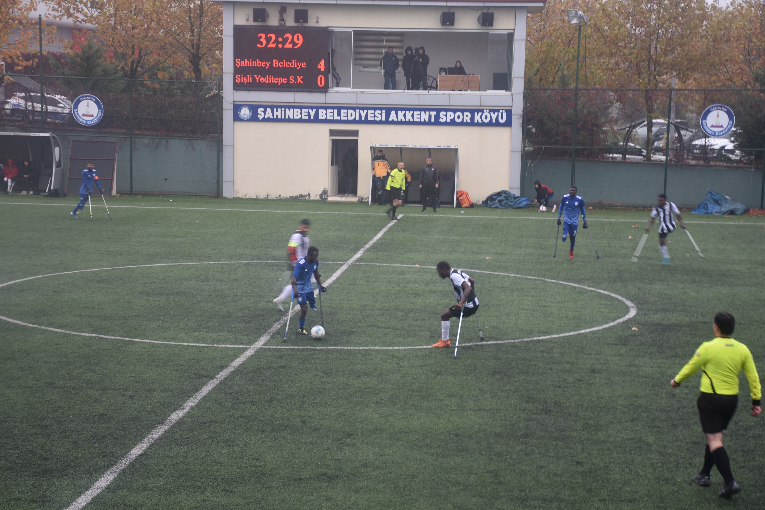 ahinbey Ampute Futbol Takmmz Sezona Galibiyetle Balad 5-0
