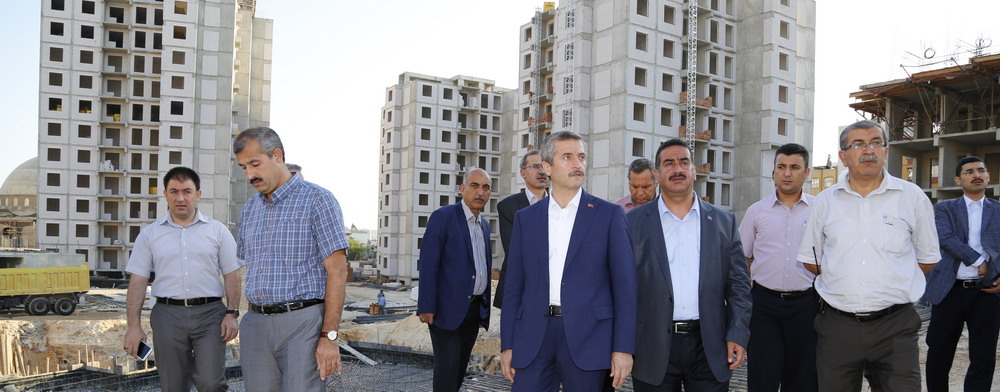 Bakan Tahmazolu, amlcada Toplamda 1150 Modern Konut Yaplacak