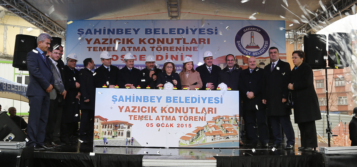 Yazck Konutlarnn Temeli Atld