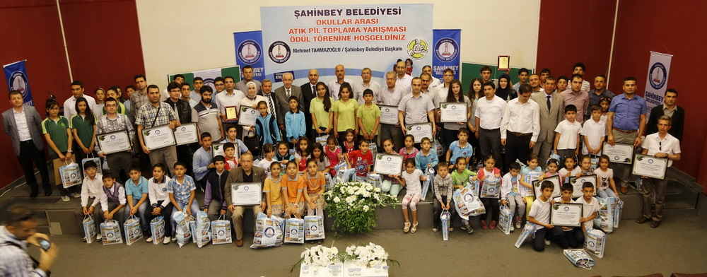 ahinbey Belediyesi evreci Okullar dllendirdi