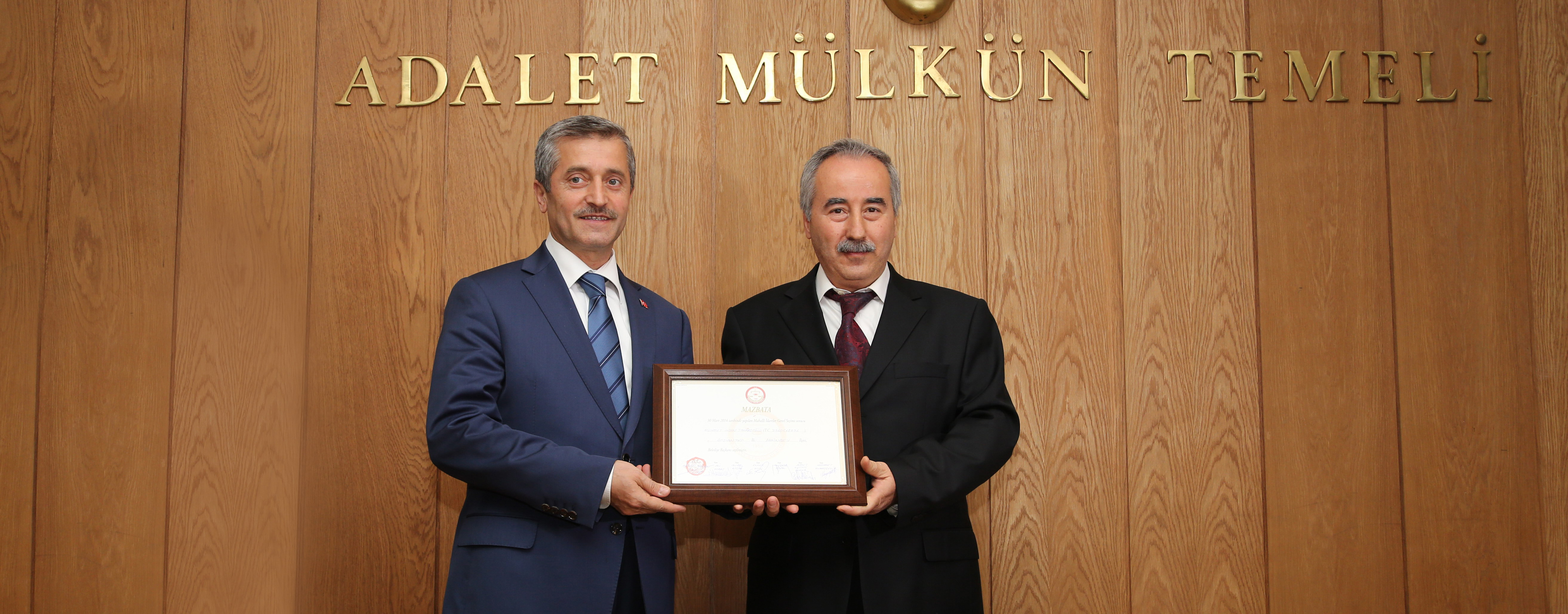 Bakan Tahmazolu Yeni Dnem in Mazbatasn Ald