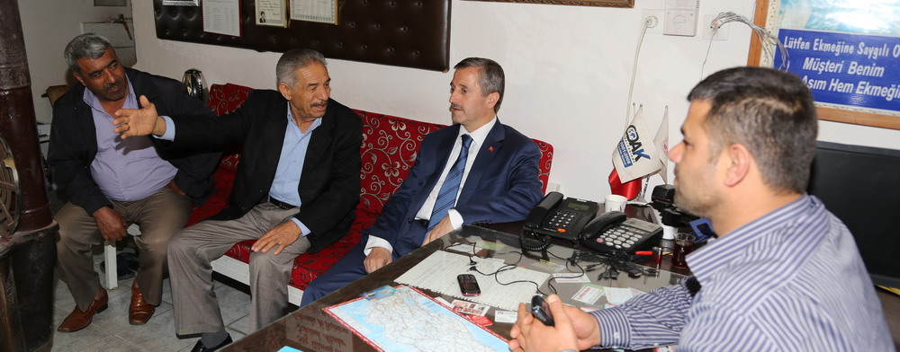 Bakan Tahmazolu Taksicileri Ziyaret Etti