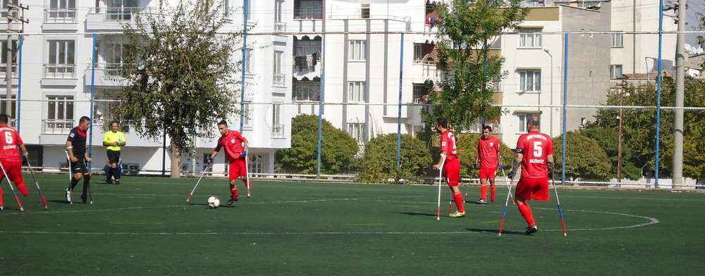 ahinbey Ampute Futbol Takm Ligin kinci Yarsna Frtna Gibi Girdi