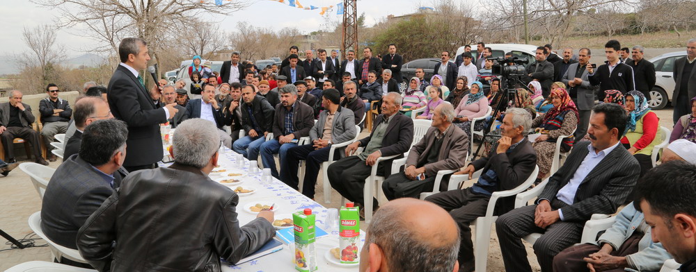 Milletvekili Koer ve Bakan Tahmazolu Mahalle Olacak Kylerde