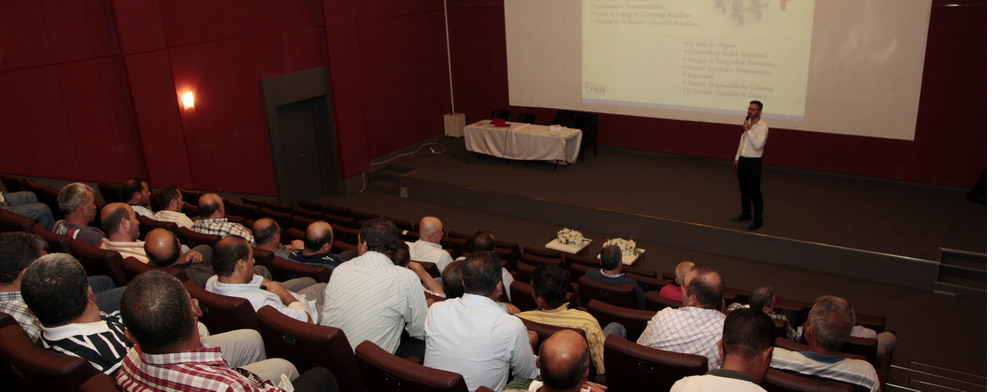 ahinbey Belediyesinden  Sal ve Gvenlii Semineri