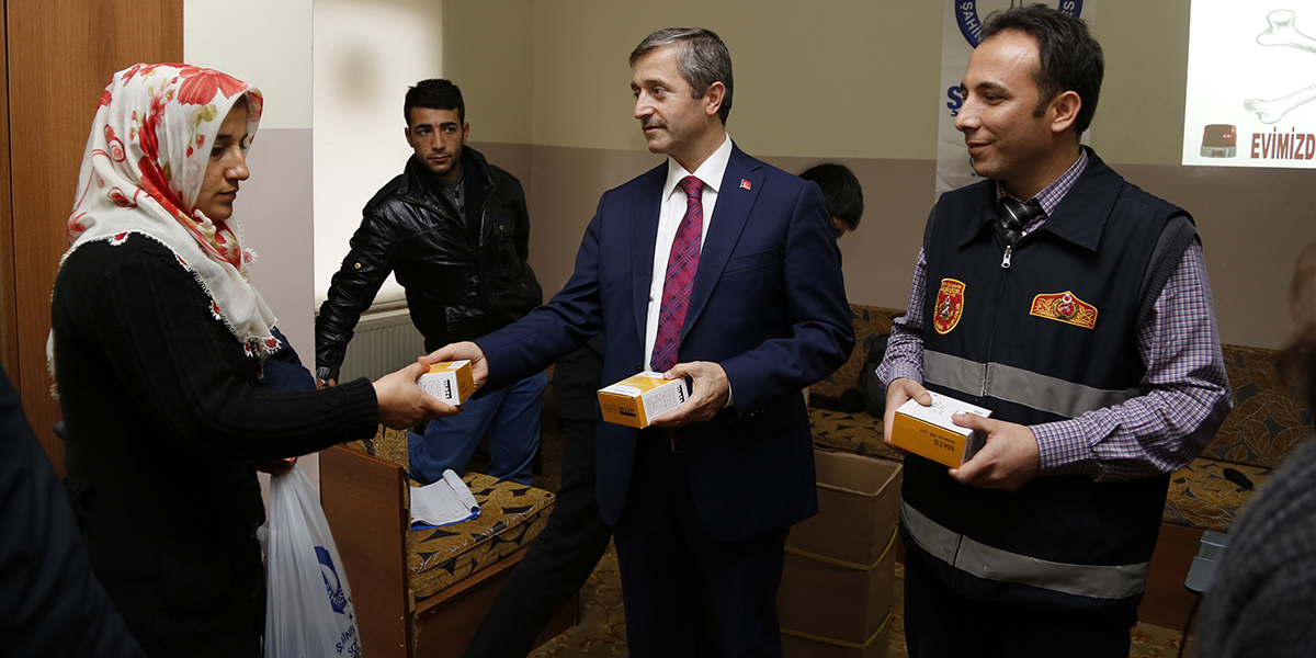 TAHMAZOLU: "4.250 Ailemize Karbonmonoksit Cihaz Datacaz"