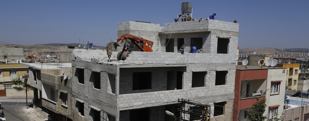 ahinbey Belediyesi Ruhsata Uygun Olmayan Kat Fazlasn Ykt