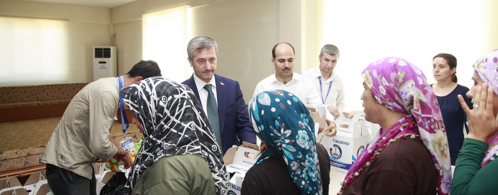 ahinbey Belediyesi Et Yardmlarna Devam Ediyor