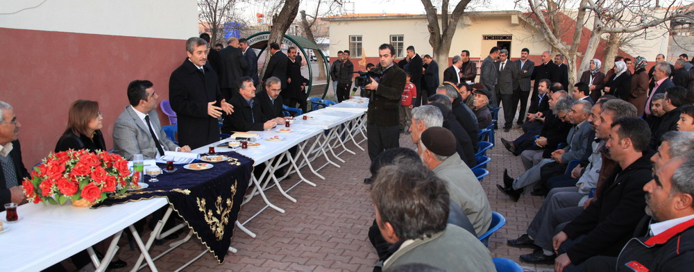 ahin ve Tahmazolu, Eski Ky Olan Yeni Mahalleleri Ziyaret Etti
