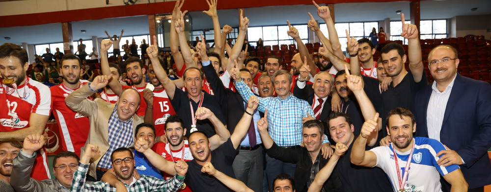 ahinbey Belediye Voleybol Takm ampiyon Oldu