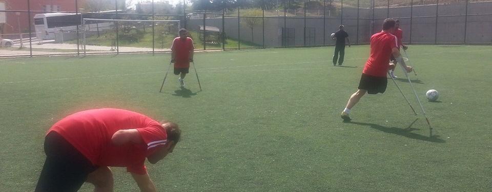 ahinbey Ampute Futbol Takm Sperlig in Ankarada