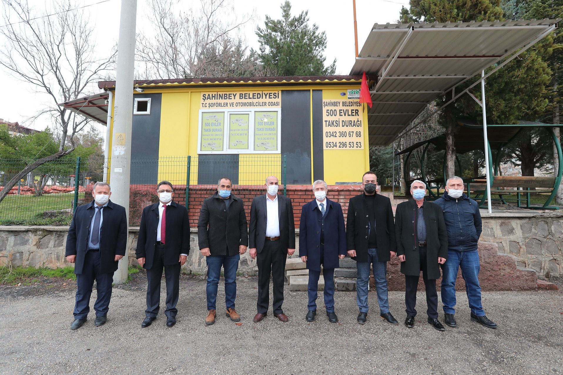 Bakanmz Taksicileri Ziyaret Etti