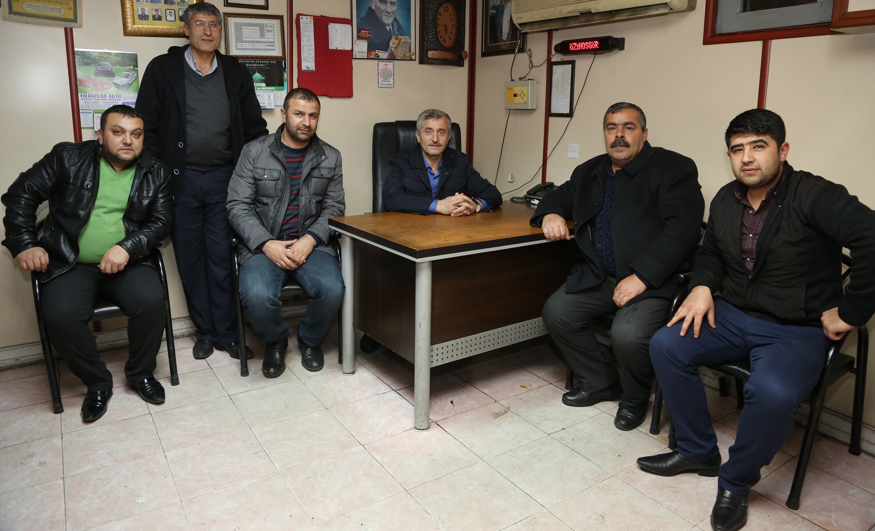 Bakan Tahmazolu Yeni Yl Taksicilerle Karlad