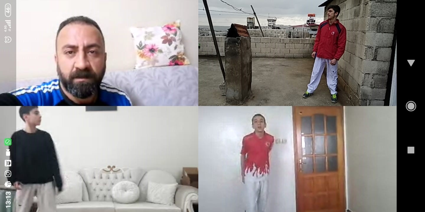 Tekvandocularmz Evde alyorlar