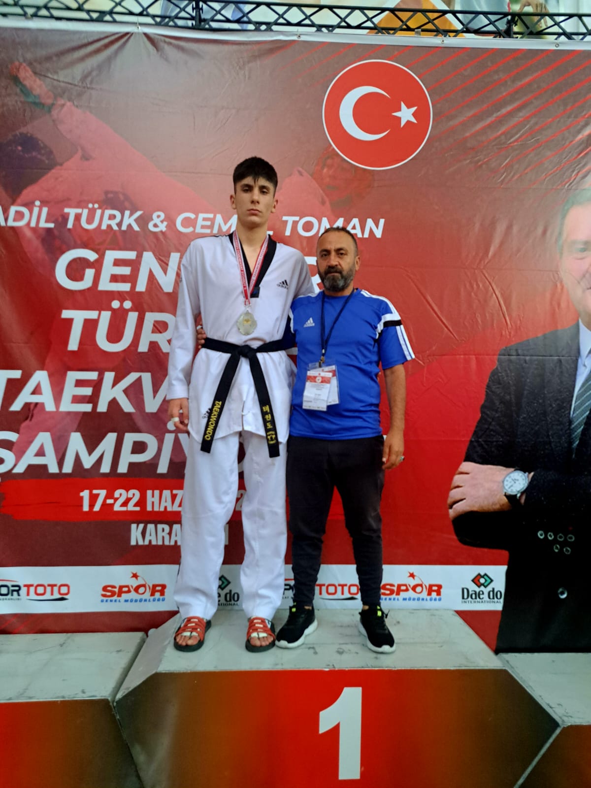 Taekwondo ampiyonasna ahinbey Damgas