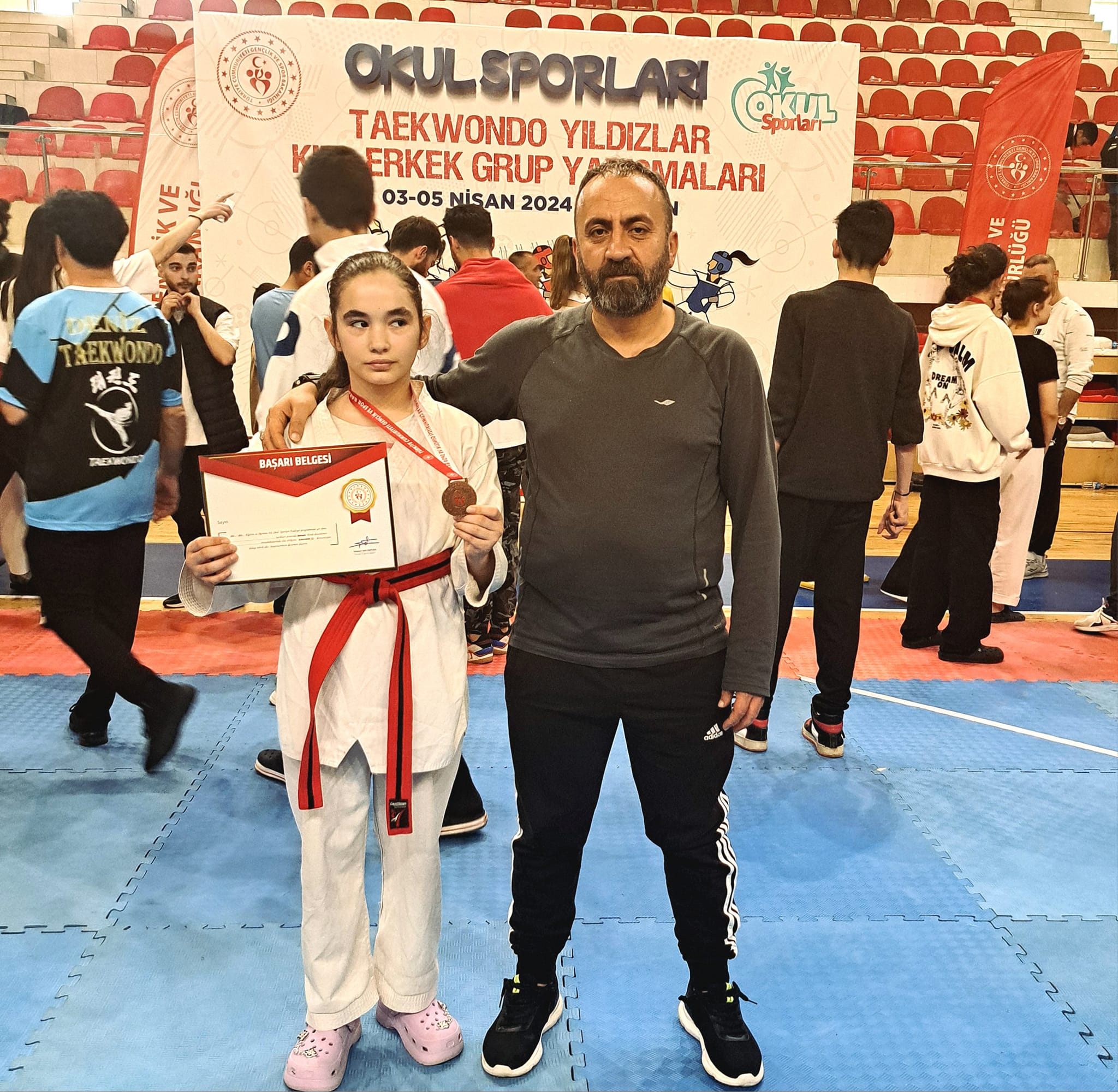 Belediyemiz Sporcusu Batmandan Madalya le Dnd