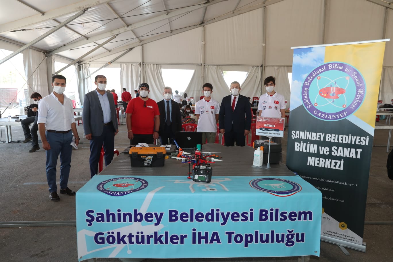 Bakanmz Teknofeste Katlan rencilere Destek