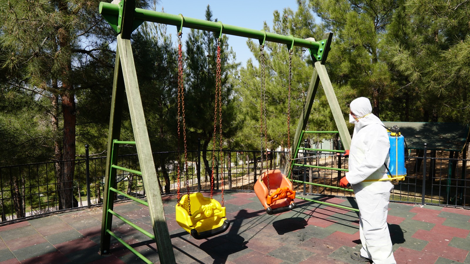 ahinbey Belediyemizden Youn Dezenfekte almalar