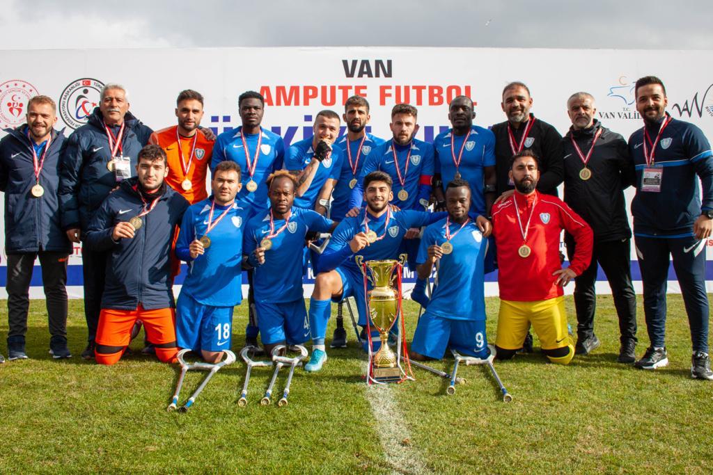 Trkiye Kupas ampiyonu ahinbey Ampute 6-1
