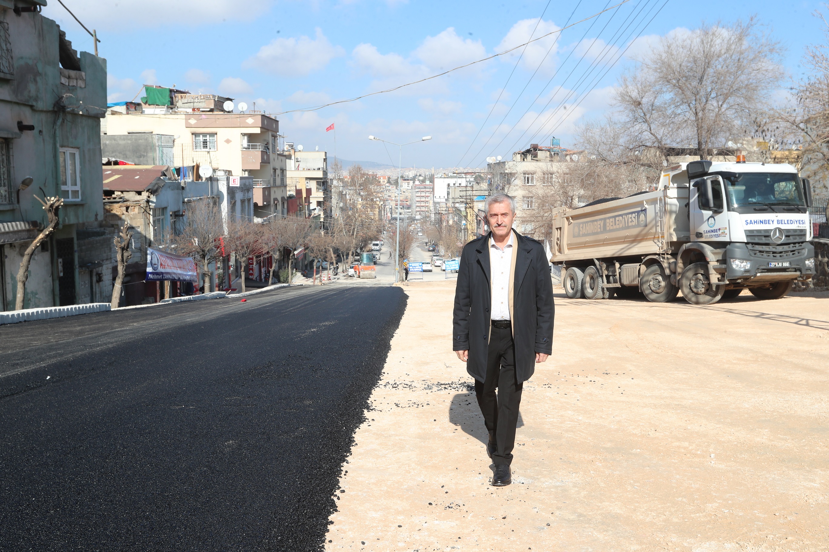 Belediyemizden Dztepeye Ve amlcaya Yeni Yol
