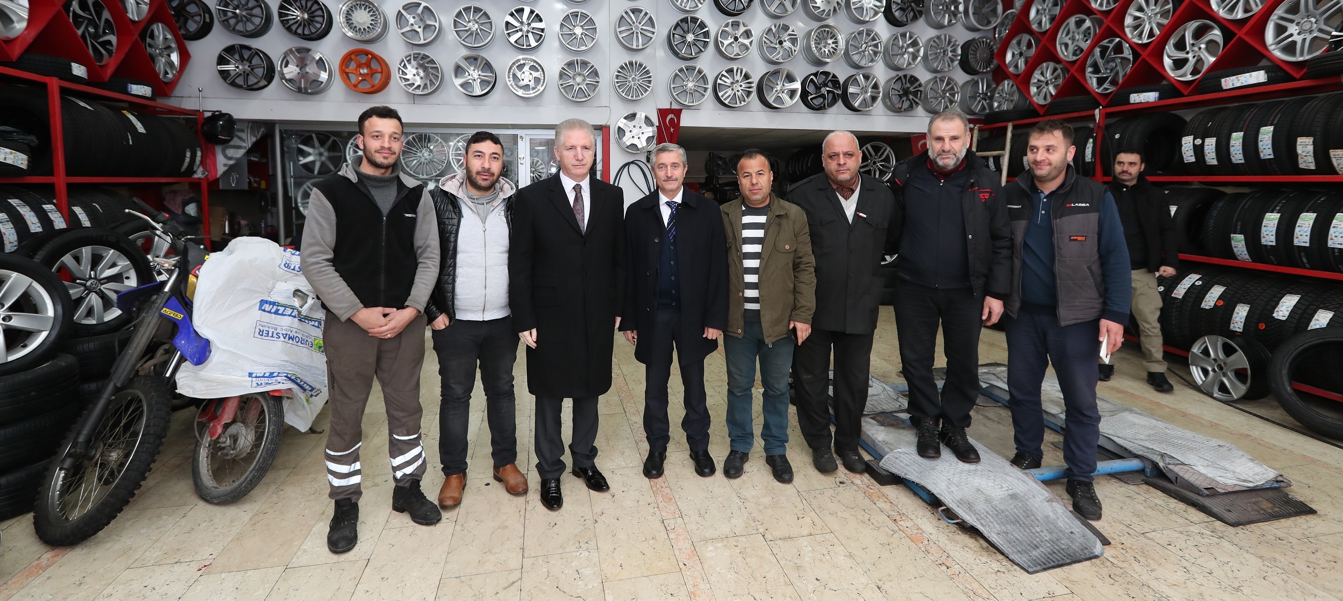 ahinbeyli Esnafa ve Vatandaa Misafir Oldular
