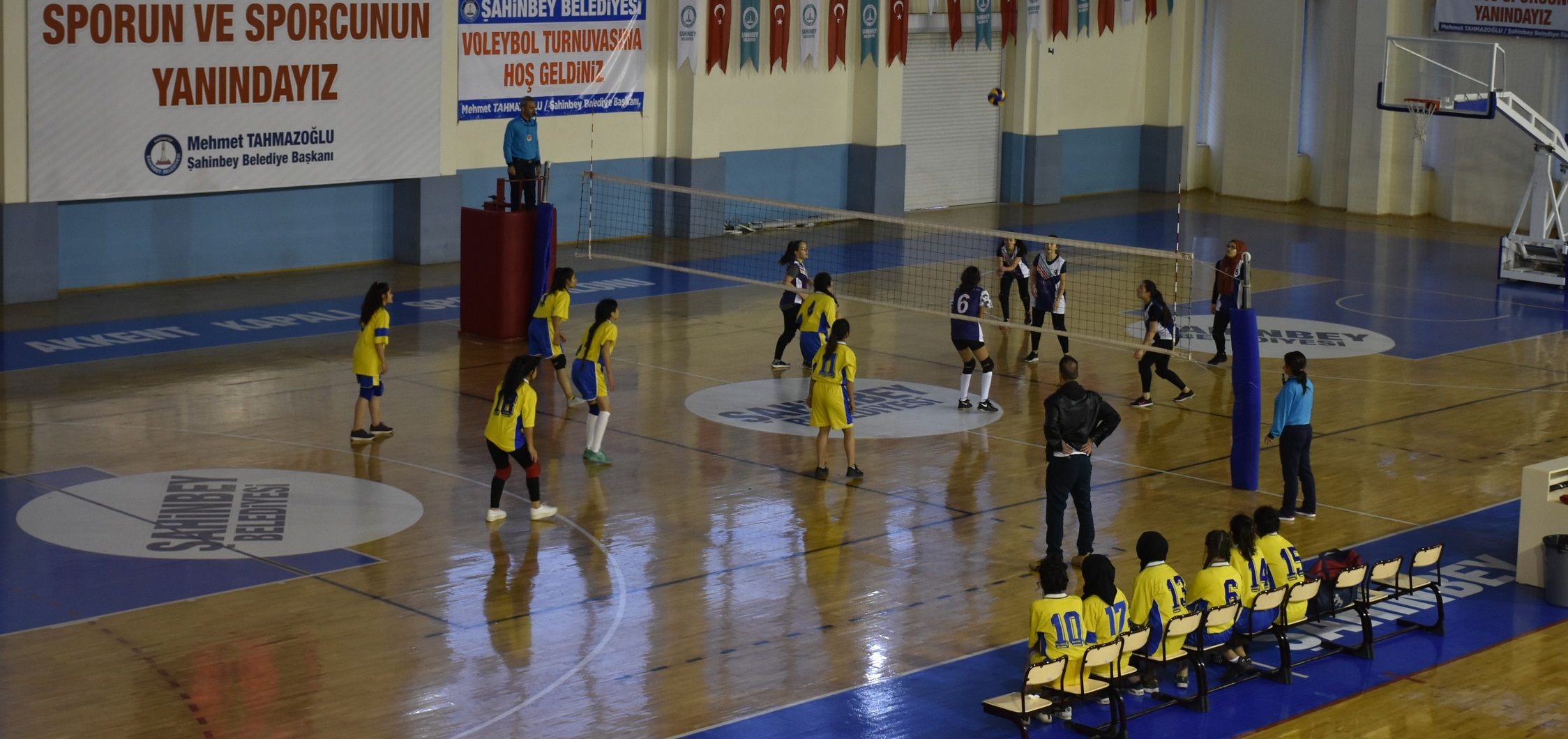 ahinbeyde Kurtulu Kupas Voleybol Turnuvas Balad