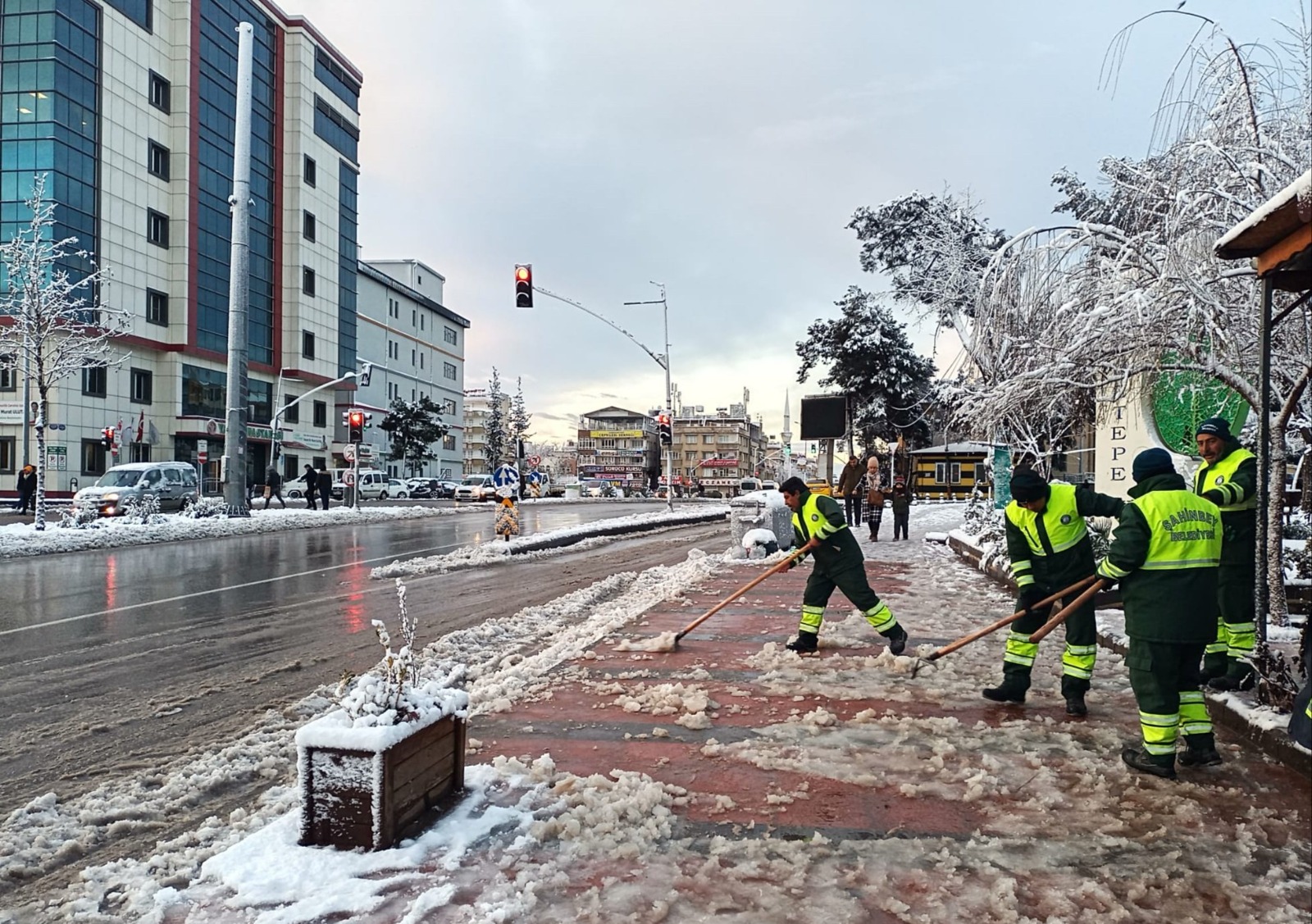 ahinbey Belediyesinden Kara Annda Mdahale