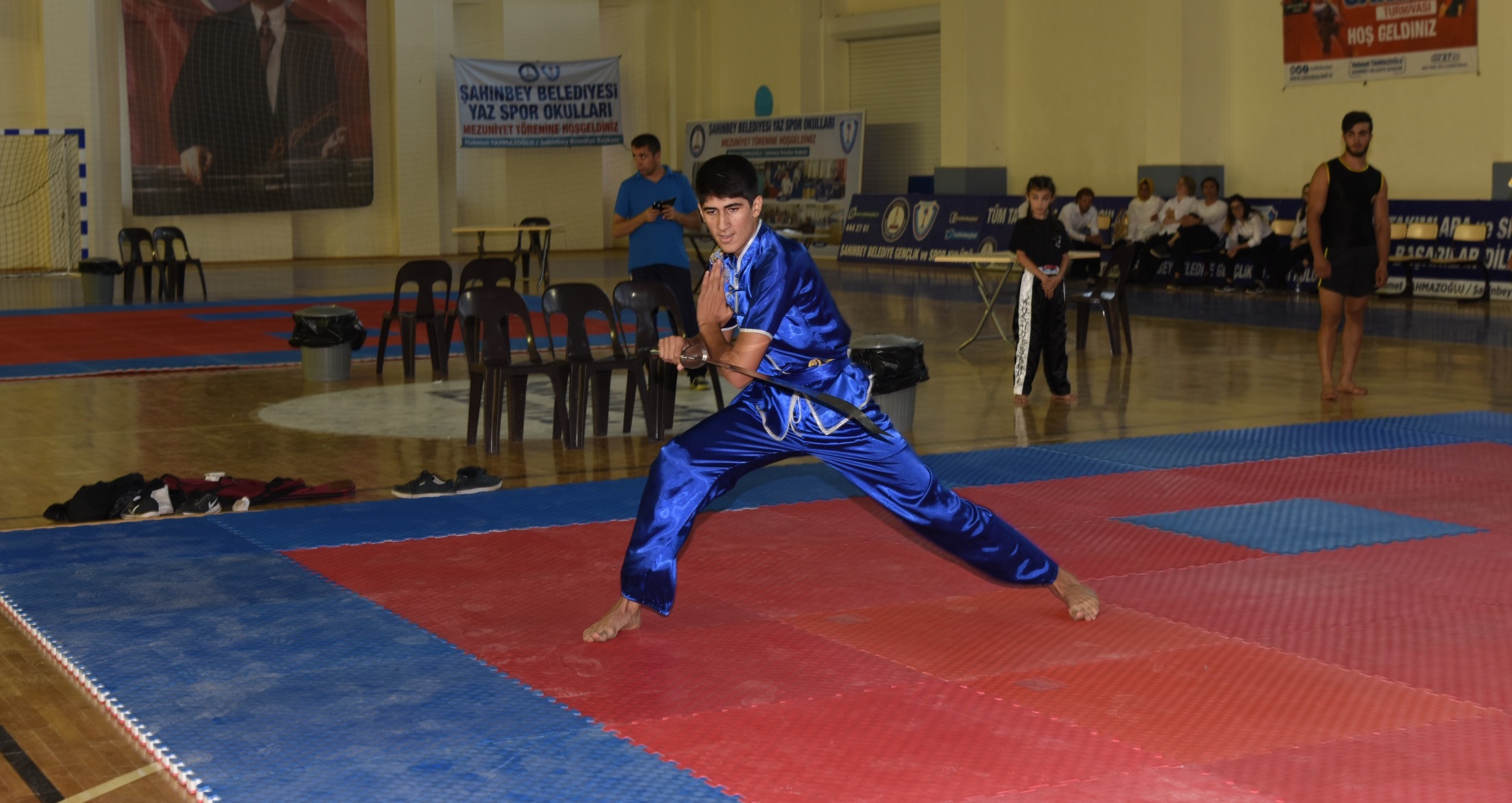 �ahinbey Belediyesi�nden Wushu Turnuvas�