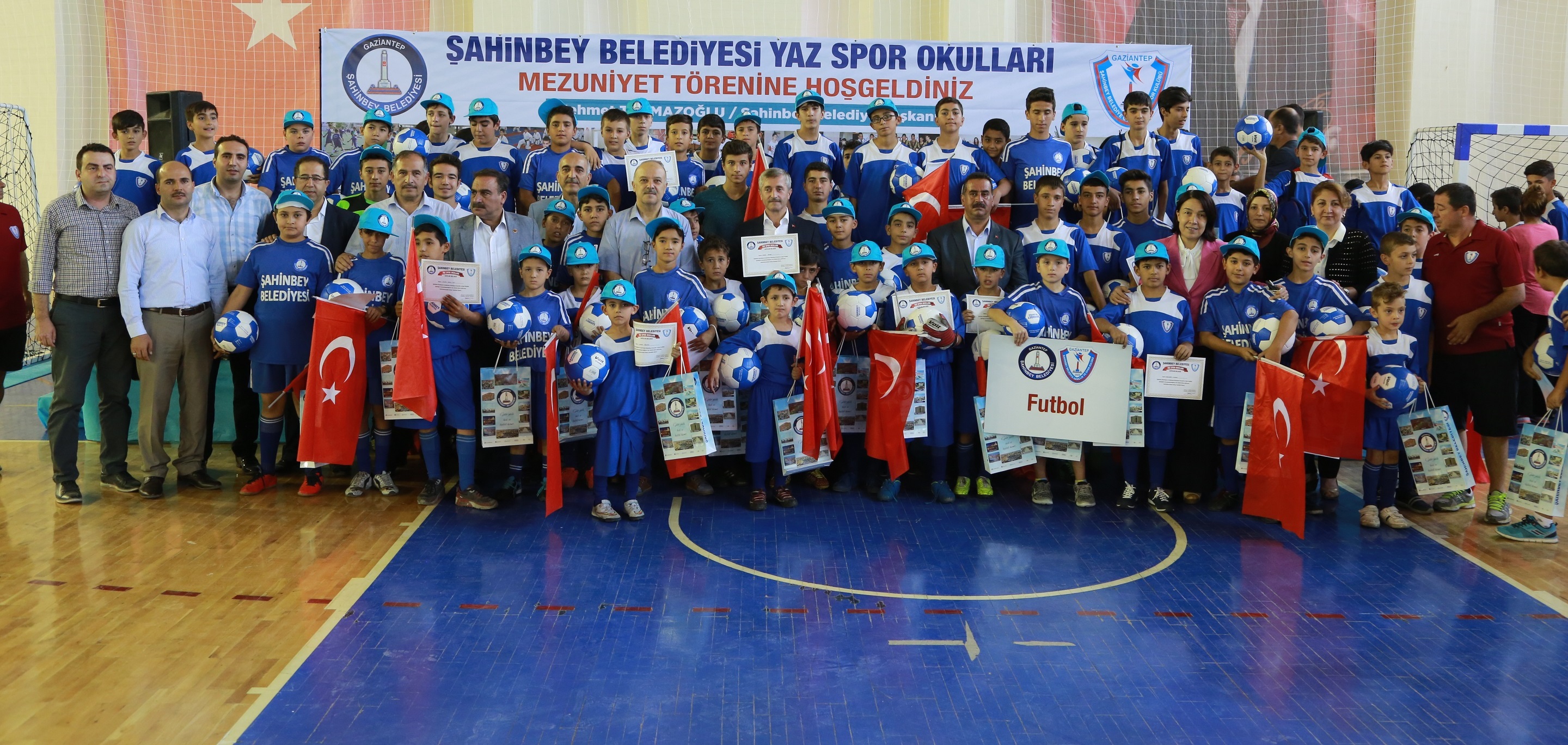 ahinbeyli Sporcular Sertifikalarn Ald