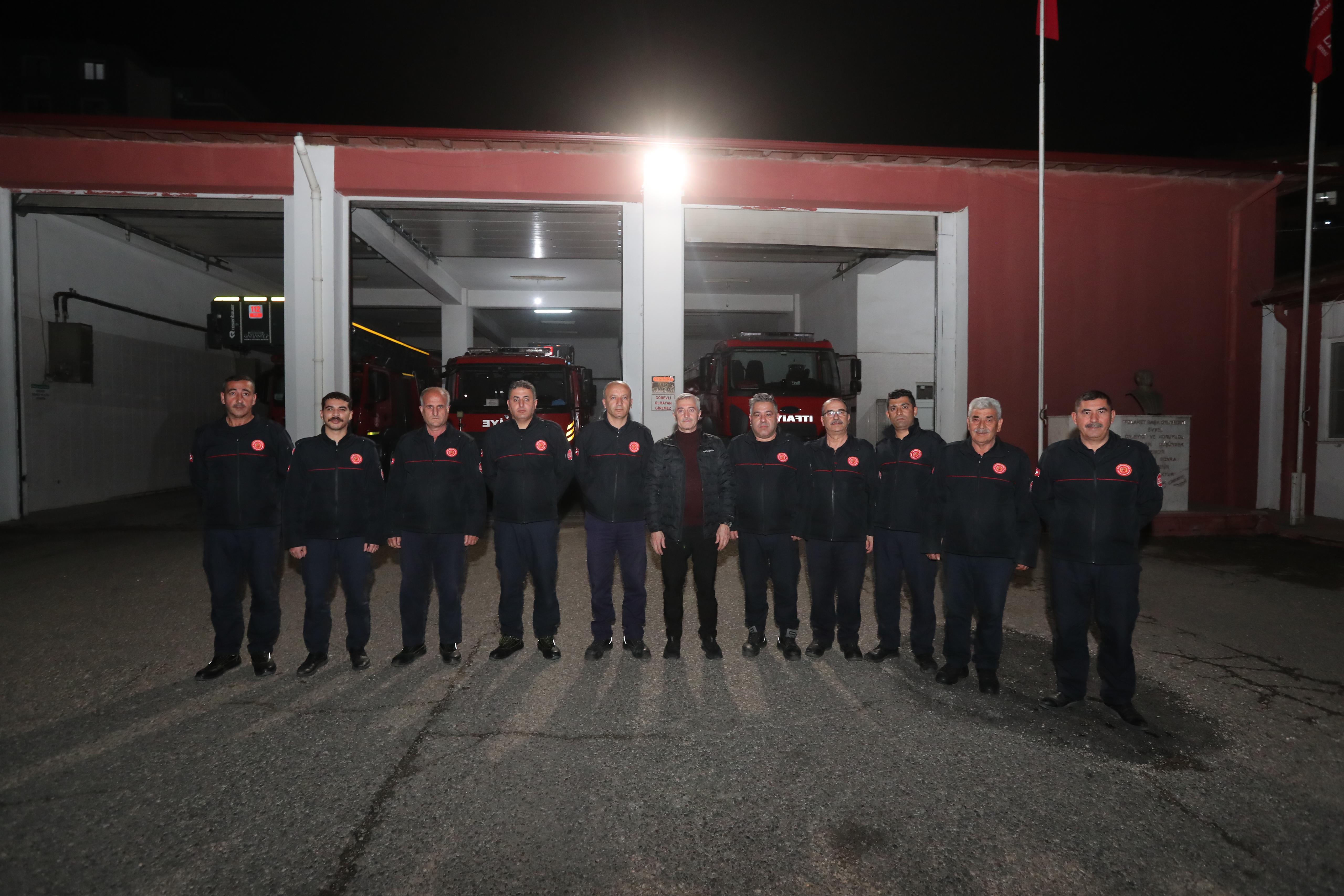Bakanmz Yeni Ylda Grev Bandaki Kamu alanlarn Ziyaret Etti