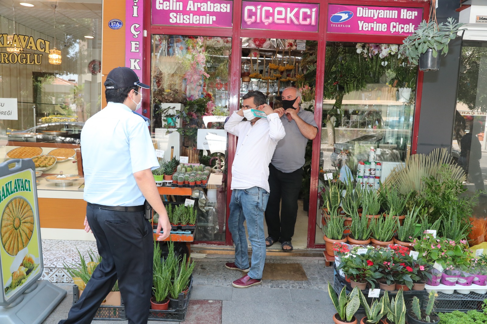 Belediyemizden Maske Denetimi