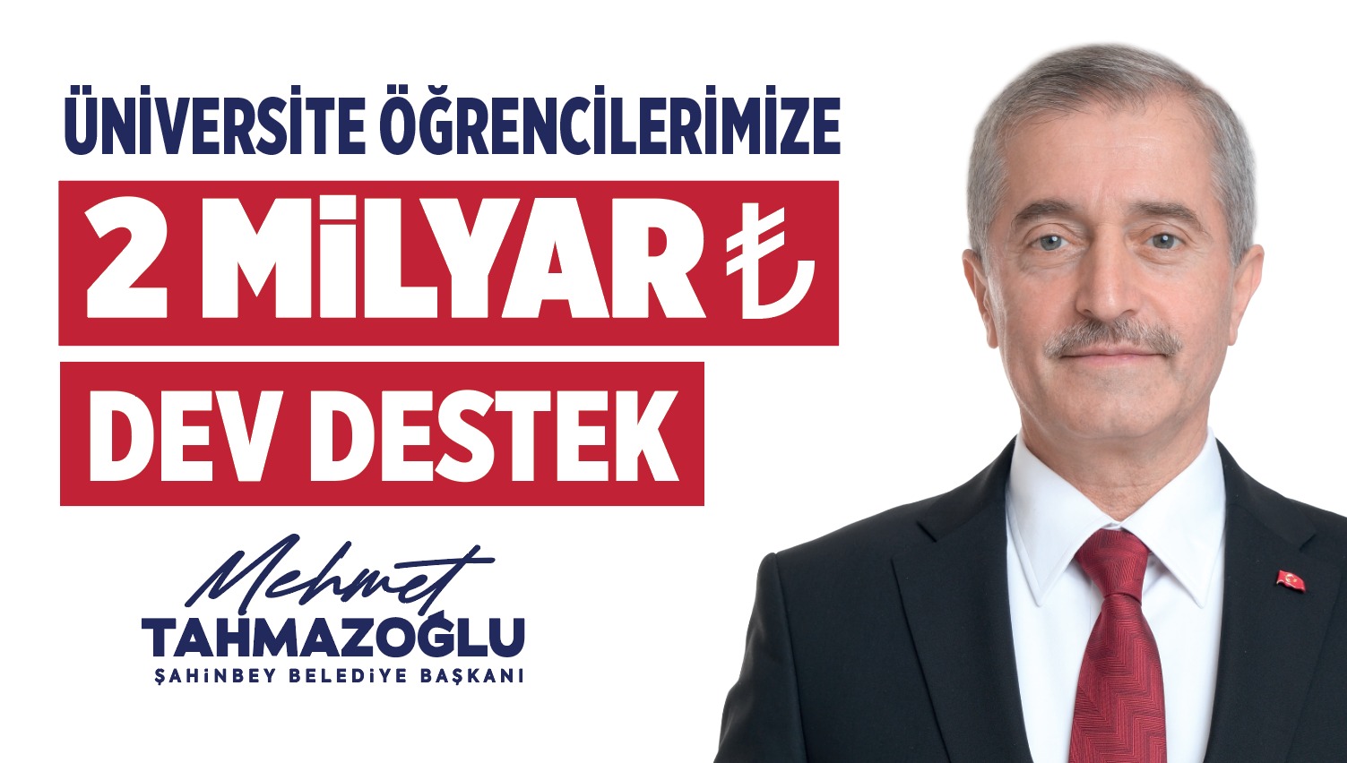 niversite rencilerine 2 MLYAR TL Destek Saladk